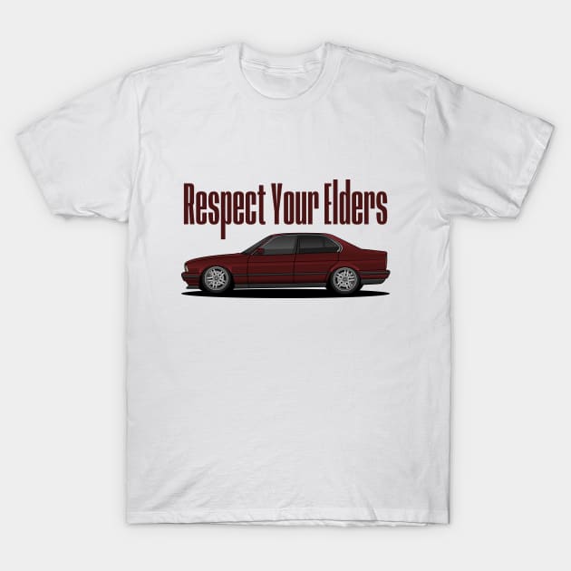 E34 Respect T-Shirt by turboosted